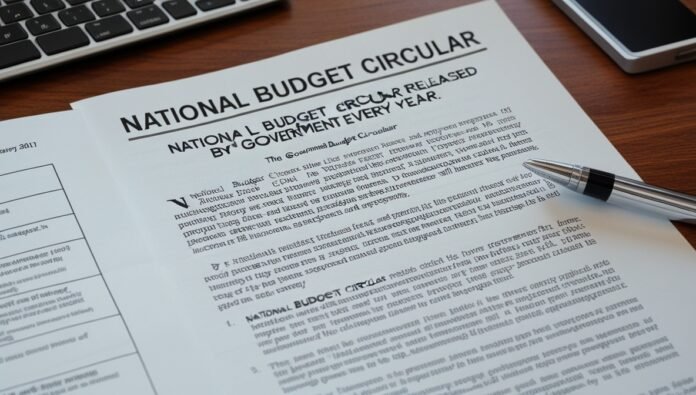 national budget circular