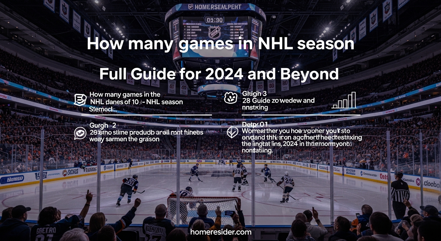 how many games in nhl season