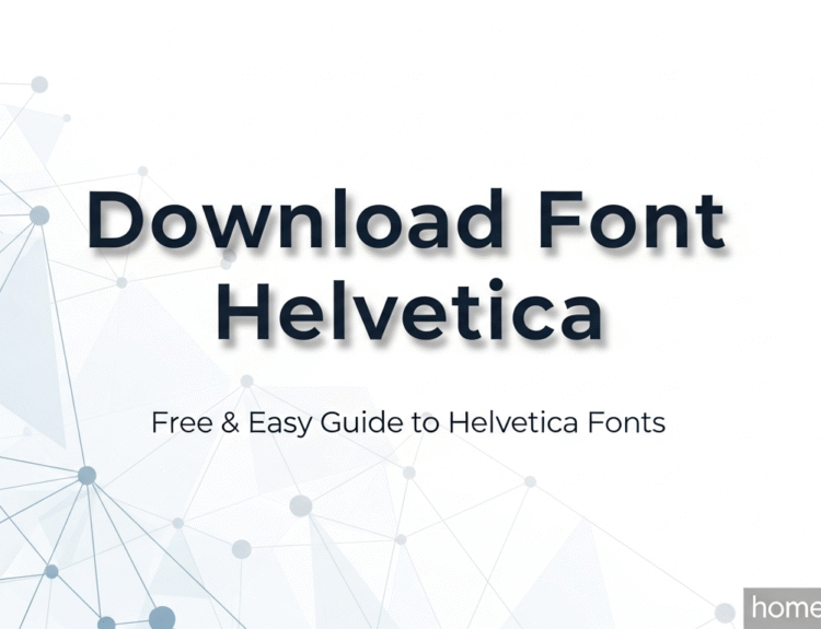 download font helvetica